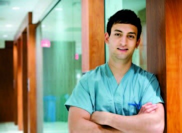 UBC Dentistry student Amro Foda pictured in the 2011 feature