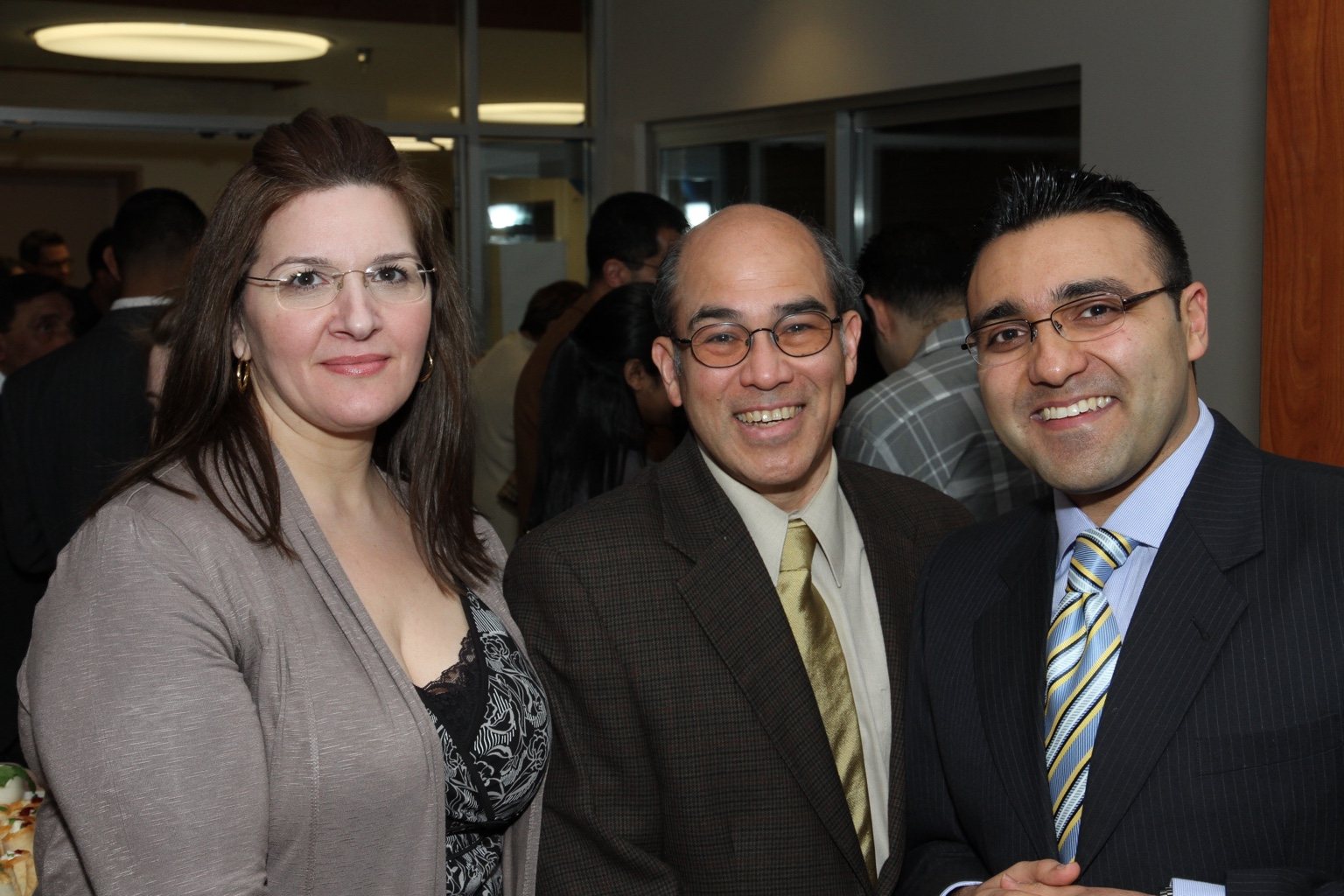 Archival photograph 29 from the 2011 Kanani Conference Rooms dedication and reception at UBC Dentistry