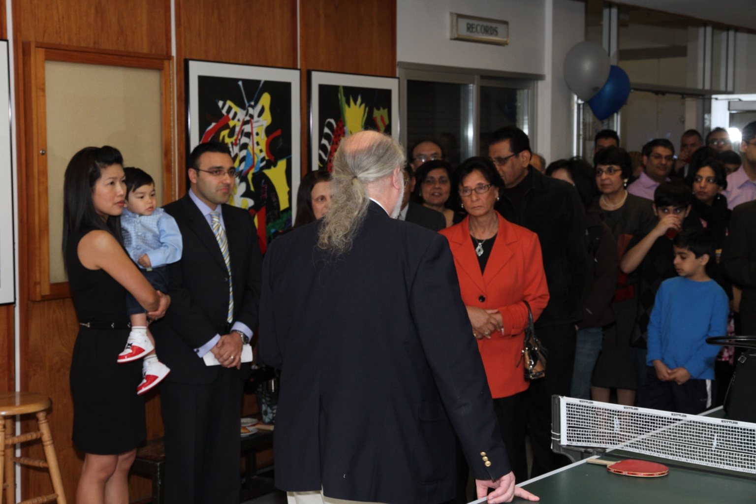 Archival photograph 42 from the 2011 Kanani Conference Rooms dedication and reception at UBC Dentistry
