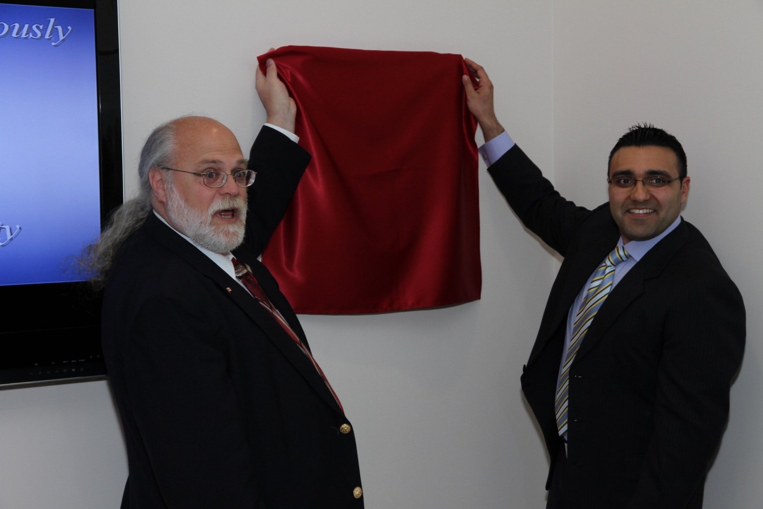 Archival photograph 52 from the 2011 Kanani Conference Rooms dedication and reception at UBC Dentistry
