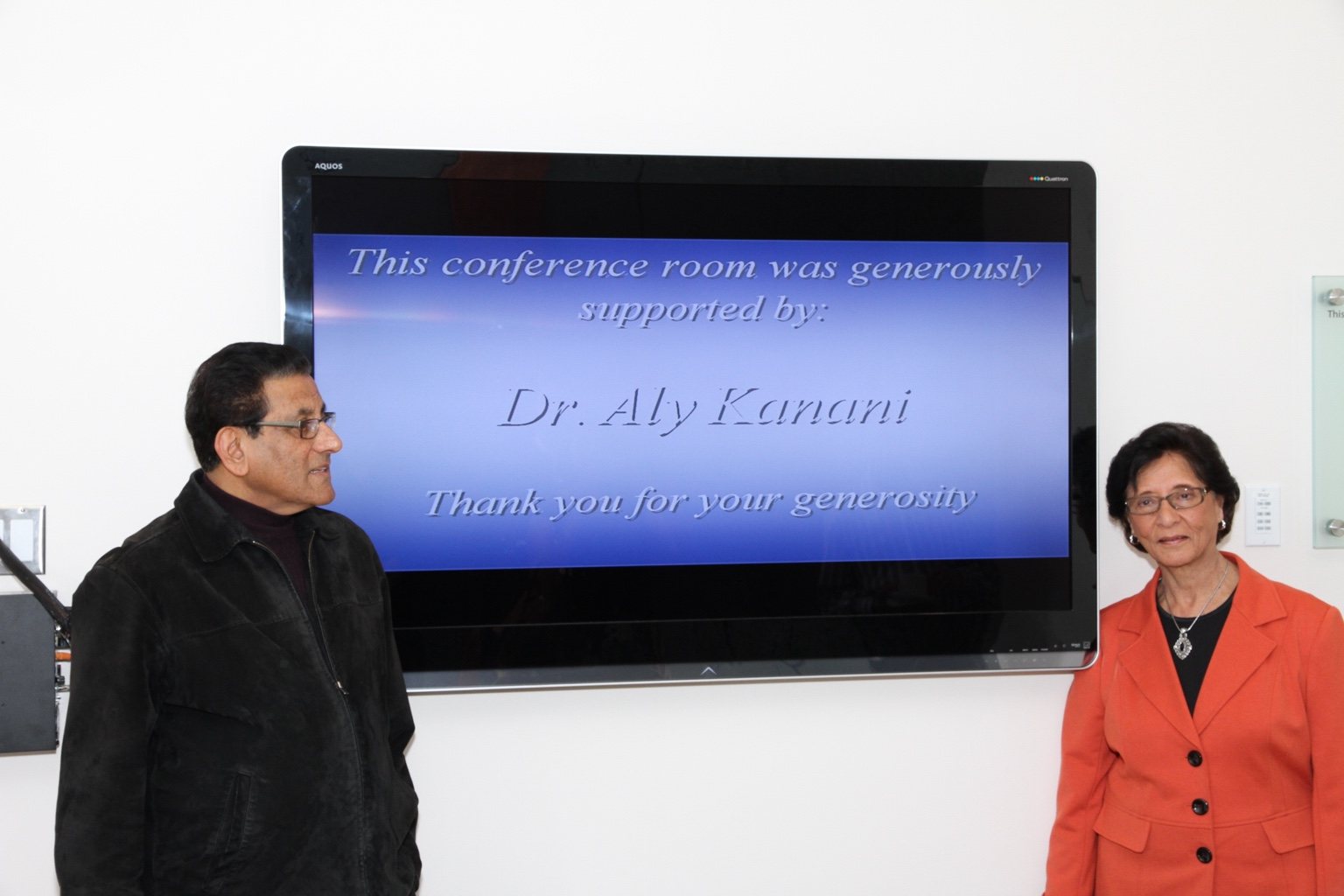 Archival photograph 57 from the 2011 Kanani Conference Rooms dedication and reception at UBC Dentistry