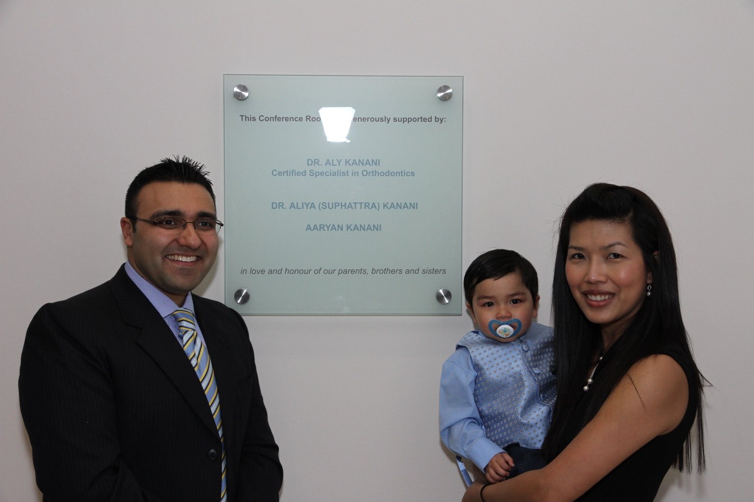 Archival photograph 63 from the 2011 Kanani Conference Rooms dedication and reception at UBC Dentistry