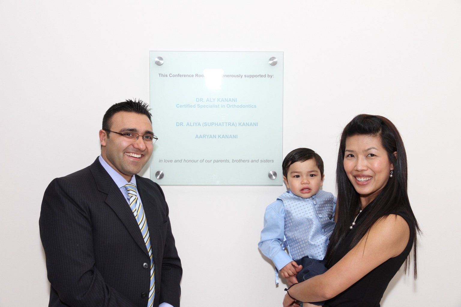 Archival photograph 64 from the 2011 Kanani Conference Rooms dedication and reception at UBC Dentistry