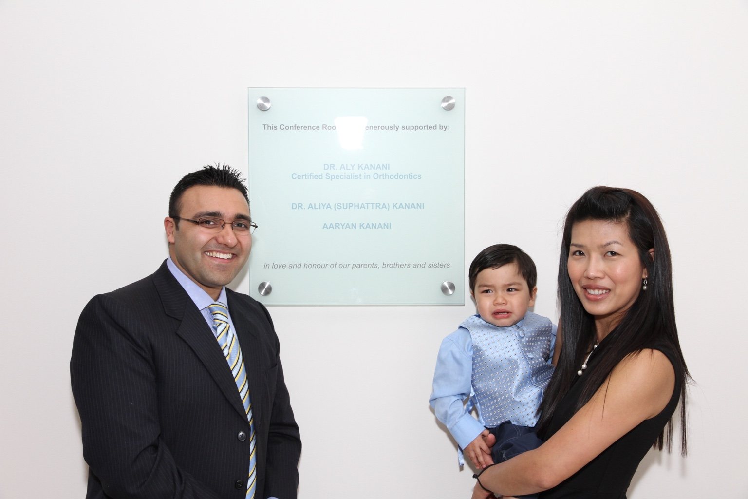 Archival photograph 65 from the 2011 Kanani Conference Rooms dedication and reception at UBC Dentistry