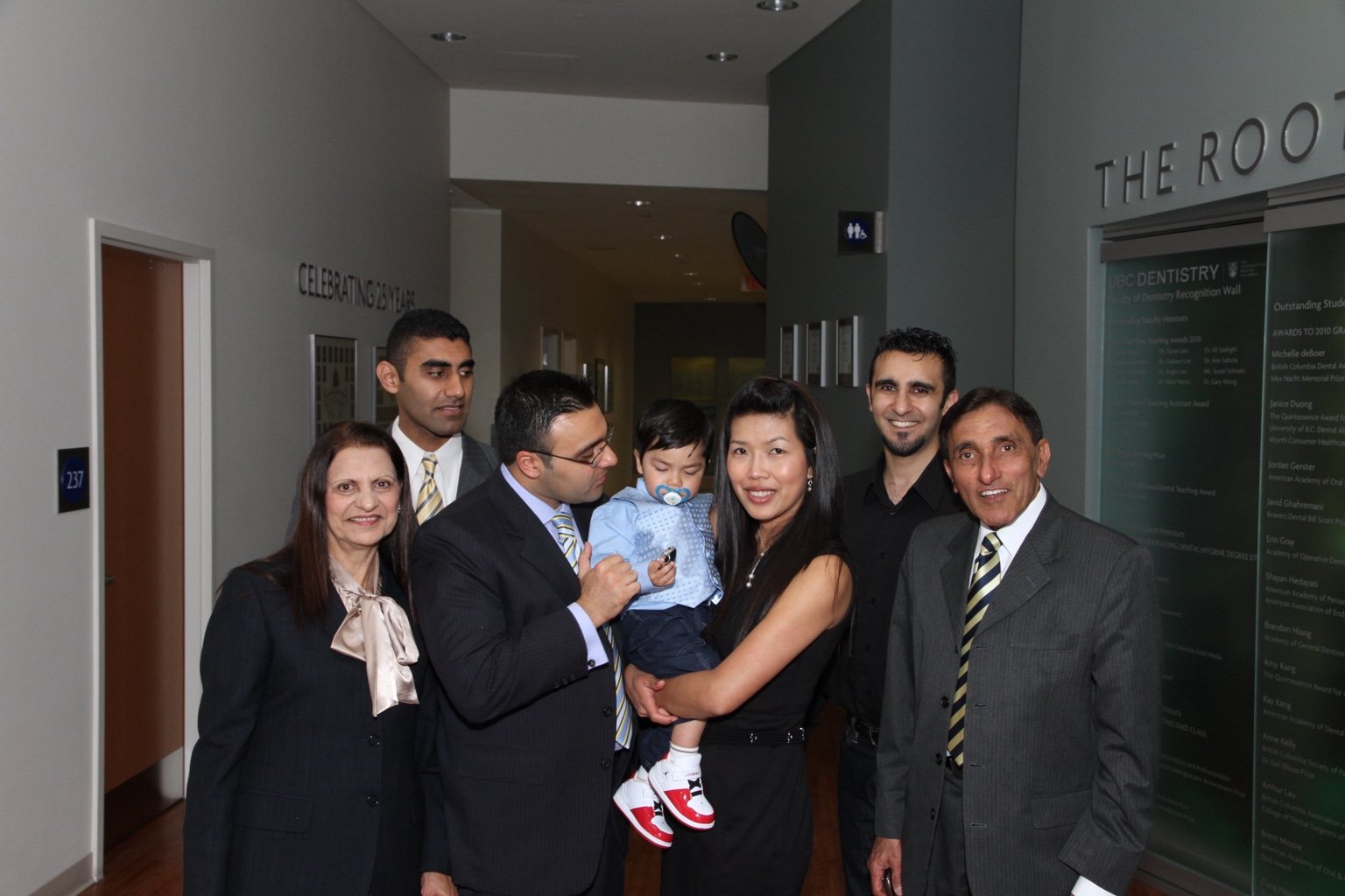 Archival photograph 67 from the 2011 Kanani Conference Rooms dedication and reception at UBC Dentistry