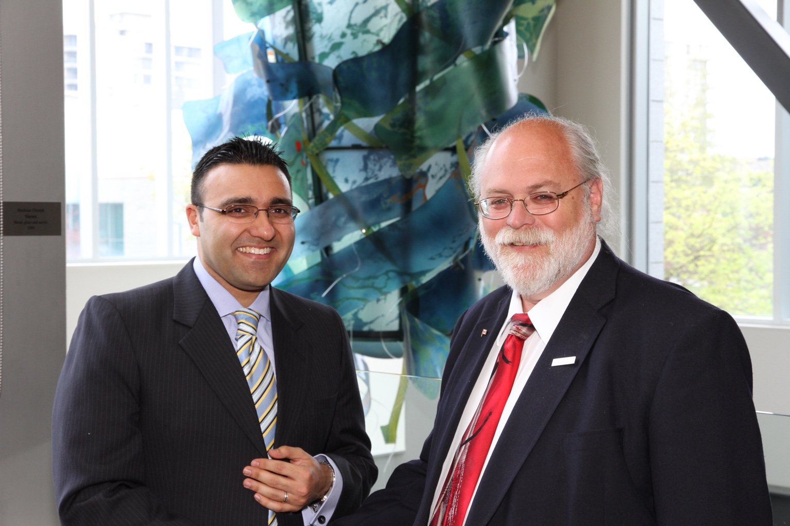 Archival photograph 71 from the 2011 Kanani Conference Rooms dedication and reception at UBC Dentistry