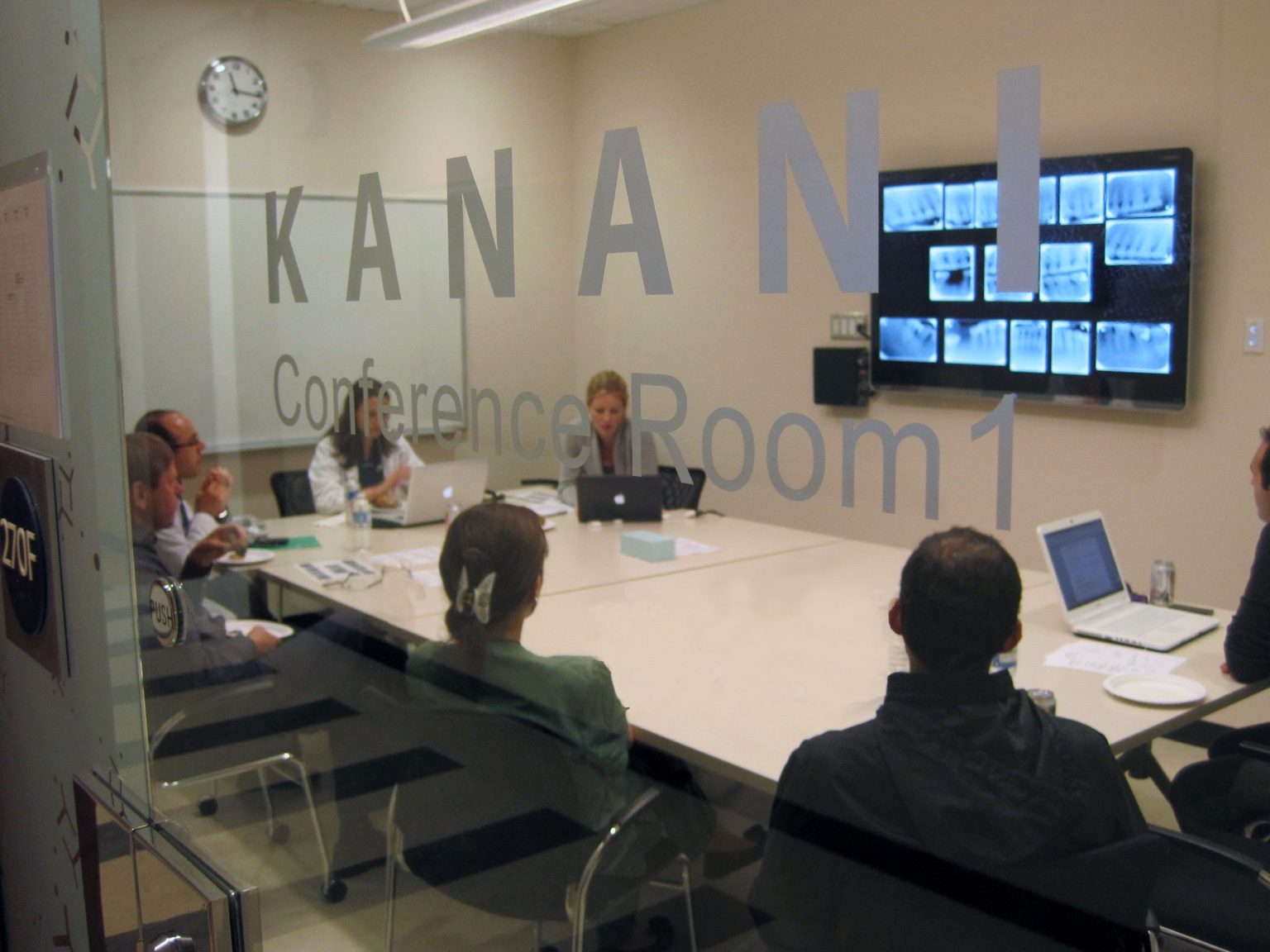 Kanani Conference Room 1 in use for a small-group session